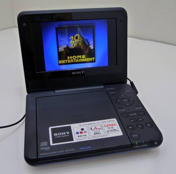 SONY/ソニー ポータブルDVDプレーヤー DVP-FX750 売り切り 札幌