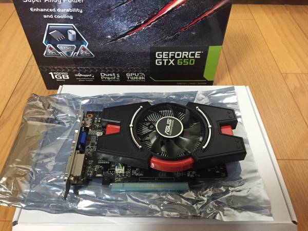 ASUS GTX650 E 1GD5 1GB 省電力 補助電源不要 GEFORCE