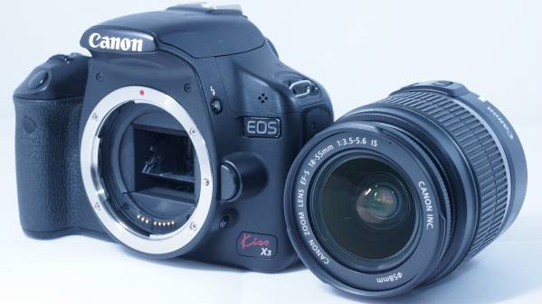 Canon キャノン EOS Kiss X3 EF-S 18-55mm IS 中古1ヶ月保証 キヤノン