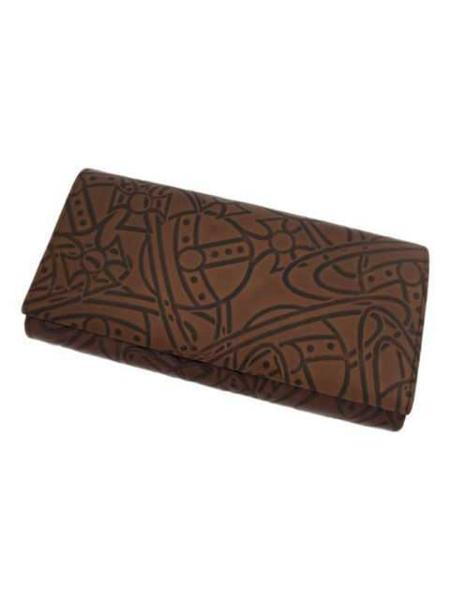 (未使用)エンボスオーブ長財布（BROWN） ヴィヴィアン Vivienne