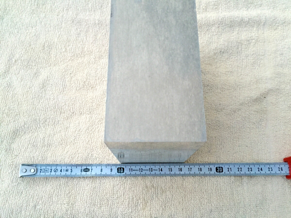 アルミブロック A5052 金属材料130mm×110mm×64mm_2