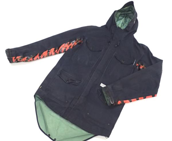 中古◆ダブルタップス ゴアテックス ジップアップブルゾン 黒