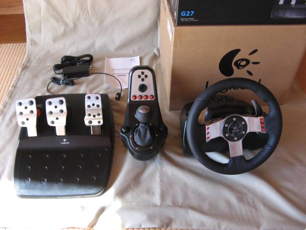 ロジクール G27 Racing Wheel レーシングホイール 【美品】