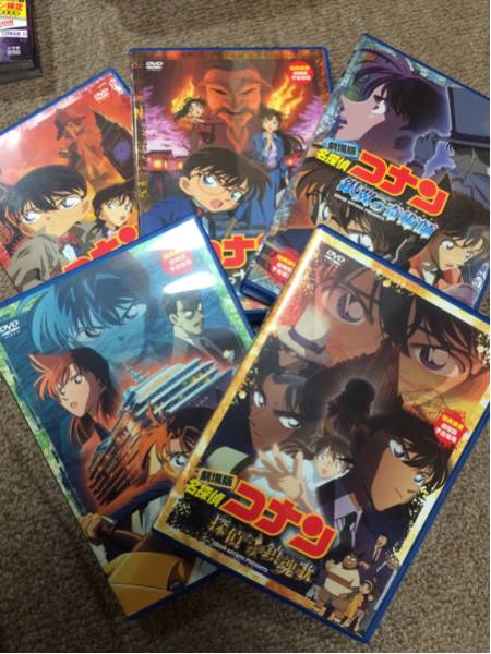 名探偵コナン ☆ 劇場版 DVD 10本セット☆ 日本 アニメ 【公式通販】