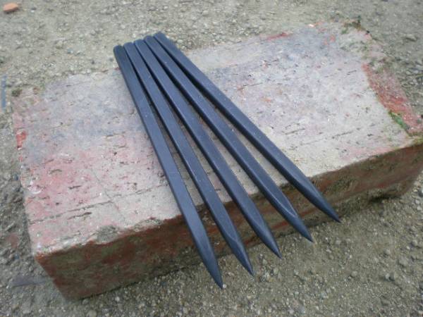 稽古または観賞用に　棒手裏剣　角棒　6ｍｍ×6ｍｍ　5本組