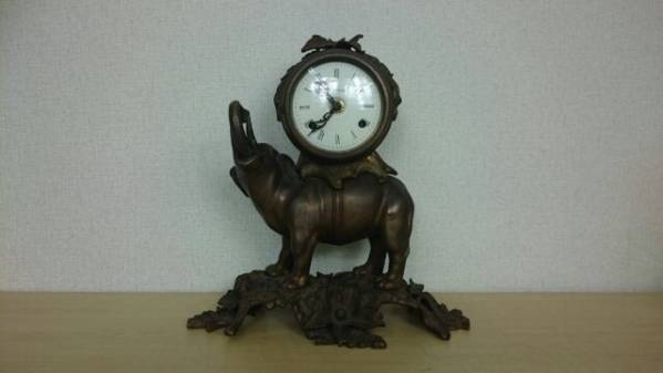 Brevettato Imperial Clock and Candelabras Italian Marble Brass