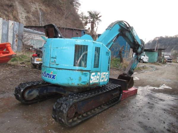重量1.5t』ハニックスS＆B150ユンボ.バックホー（アワー2925h(建設機械