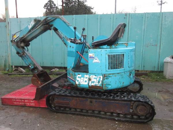 重量1.5t』ハニックスS＆B150ユンボ.バックホー（アワー2925h(建設機械