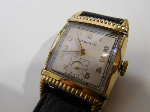 【1200】ジャンク品TIFFANY&Co置時計 1円～ジャンク品 ティファニー 手巻(サ-あ80) 1円～ジャンク品