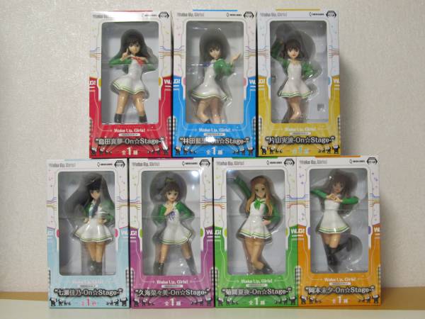 Wake Up,Girls！フィギュア7体セット　WUG！ウェイクアップガールズ Wake Up，Girls! プレミアムフィギュア 全7種セット WakeUpGirls