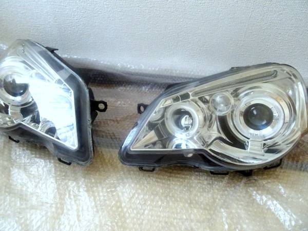 VWポロLEDイカリングプロジェクターヘッドライト★9N3 POLO HID_2