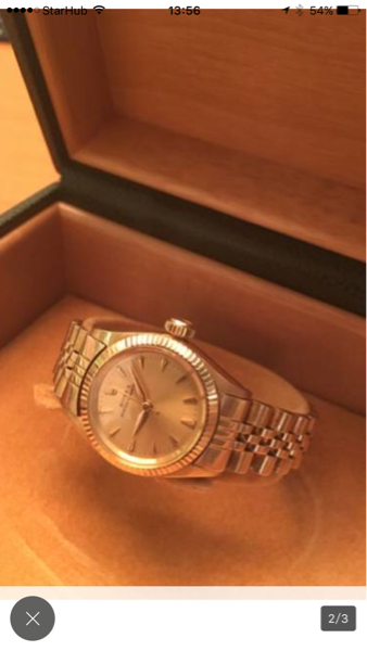 ロレックス 金製のレディース