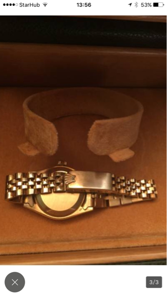 ロレックス 金製のレディース