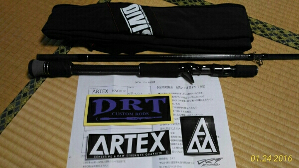 DIVISION ARTEX HACKER 美品 保証書有 アーテックスハッカー DRT(1