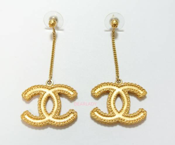 シャネル(CHANEL)★新品同様★ココマークスィングピアス 人気品