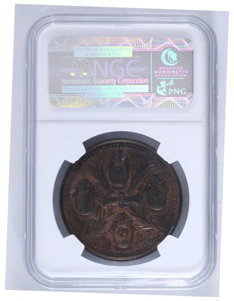 ☆ イギリス NGC 1897 ビクトリアジュビリー AU DETAILS 1円出品