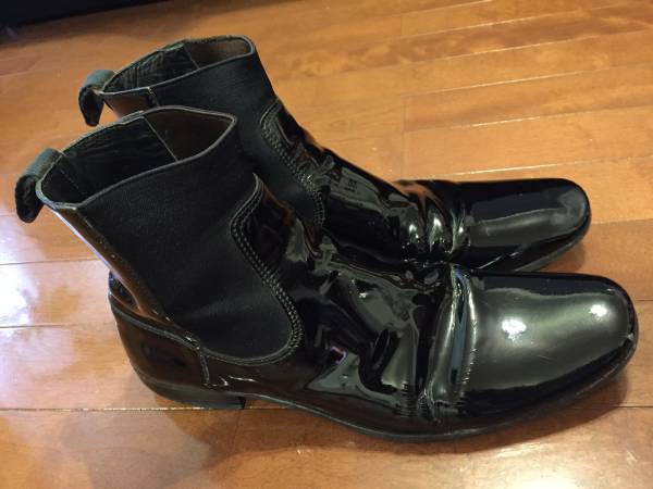 MIU MIU ミュウミュウ　エナメル　ブーツ　サイズ　8 1/2