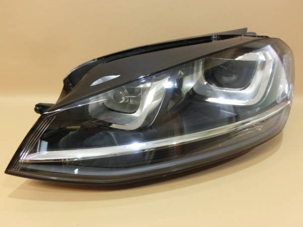 HID VW ゴルフ7 コンフォートライン　ヘッドライト左右セット 7395☆VW/ゴルフ7 コンフォートライン/HID/左ヘッドライト ゴルフ7