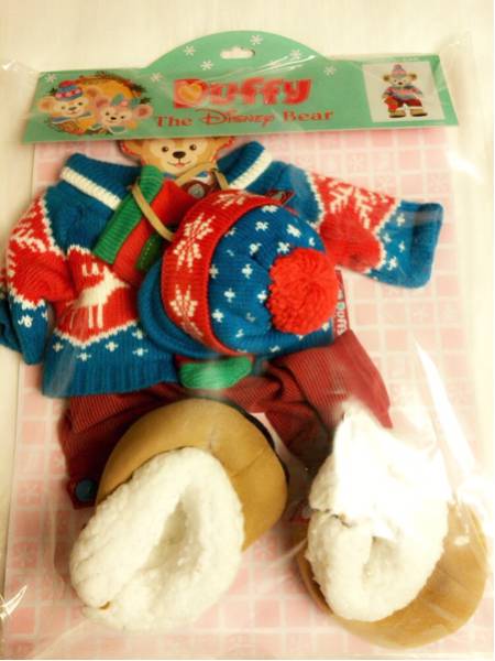 ダッフィー シェリーメイ　コスチューム　クリスマス ダッフィー シェリーメイ コスチューム クリスマス 公式サンタクロース