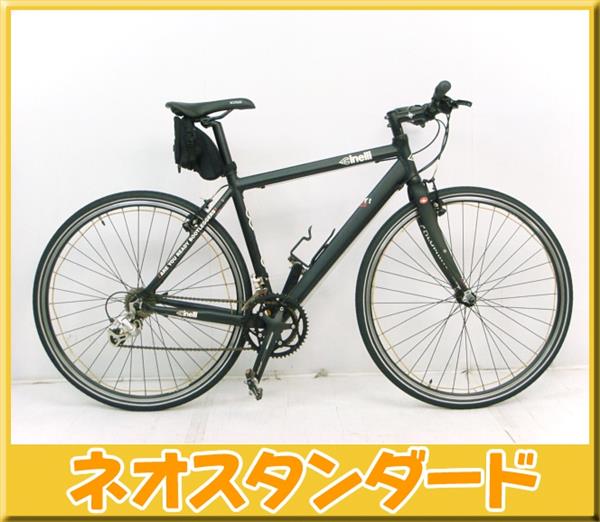 1円～ チネリ ブートレッグ ホイホイラッツ クロスバイク 中古__(L 