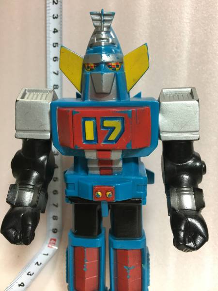 希少 ミドルサイズ 大鉄人17 ロボット ソフビ人形