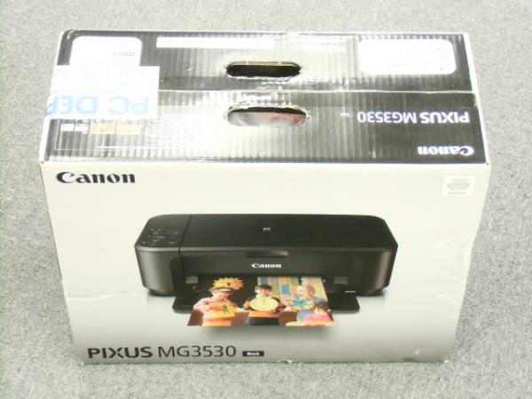 中古キヤノン 新品 PIXUS MG3530 ブラック Canon キャノン 未開封 旧