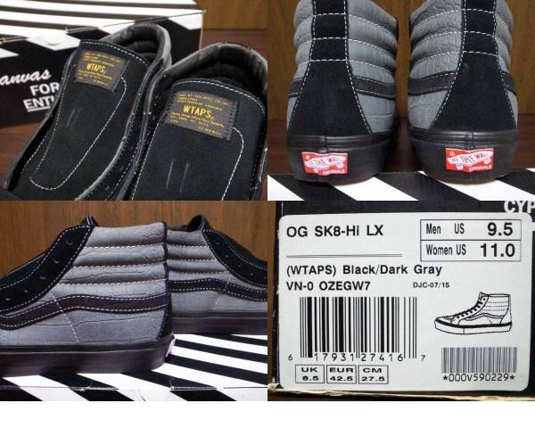 OG LX WTAPS Sk8-Hi | Vans - & x SK8-HI VANS 0 Style 1 × sk8-hi