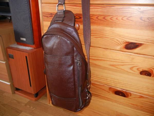 お洒落★Coach コーチ★ボディバッグ☆こげ茶☆本物保証