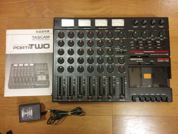 美品☆ ビンテージ カセット MTR 名機 TASCAM PORTA TWO(マルチ