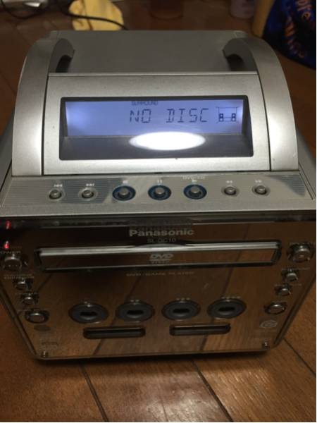 panasonic SL-GC10-S ジャンク 通電確認済 箱リモコンつき