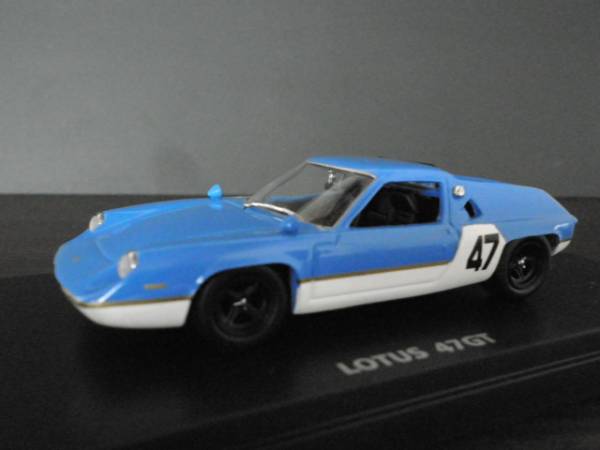 京商 1/43 ロータス・ヨーロッパ（タイプ47）ブルー_1