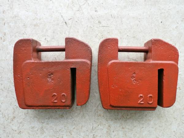 中古トラクター用ウェイト★2個セット★ヤンマー純正★即決★⑫