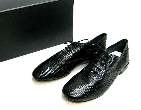 定価50000円 レペット repetto 型押しレザーシューズ メンズ!