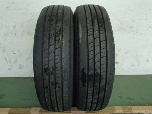 L6822■ダンロップ SP LT33 205/75R16 113/111L 9分山 2本SET