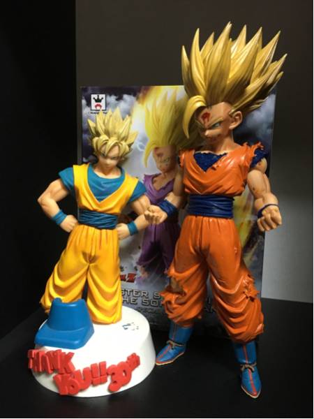 ドラゴンボール リペイント 孫悟飯 フィギュア MSP 2D 悟飯 孫 
