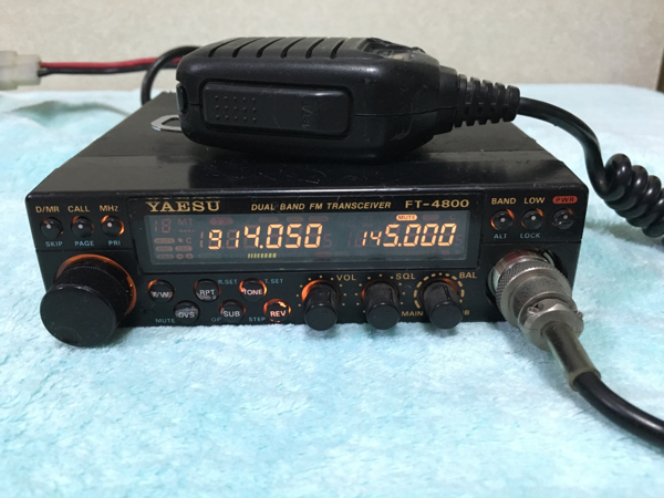 YAESU FT-4800 144⁄430MHz - ◇YAESU◇デュアルバンドFMトランシーバー