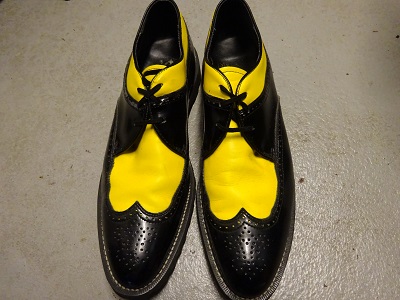 STACY ADAMS USA ビンテージ レザーシューズ 大きいサイズ 希少