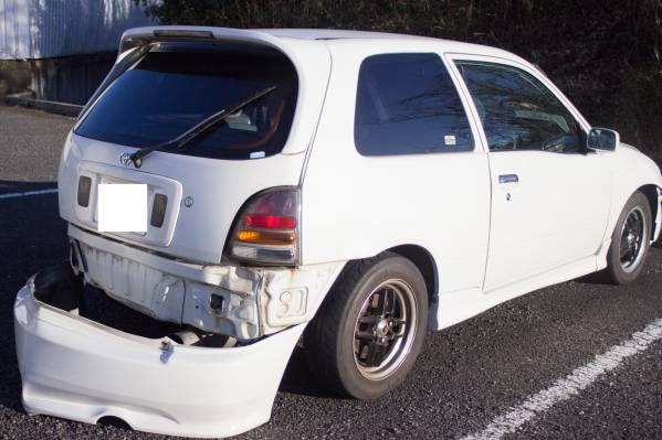 トヨタ スターレット EP91 グランツァV 機関良好 部品取り 