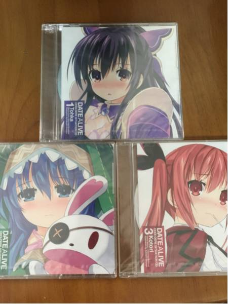 デートアライブ ちょいデレ CD 特典 blu-ray 3枚セット