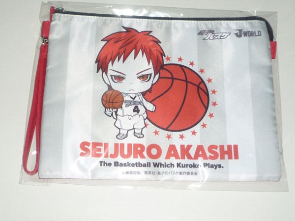 黒子のバスケ J－WORLDキセキのガラポン A賞クラッチバッグ 赤司