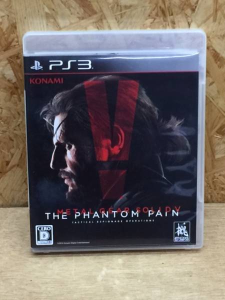 ②PS3 メタルギアソリッドV ファントムペイン 送料無料