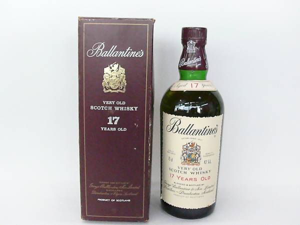 バランタイン17年 スコッチウイスキー 古酒 箱付き未開栓 古酒 未開栓 バランタイン17年 スコッチウイスキー 古酒 箱付き未開栓 古酒 未開栓