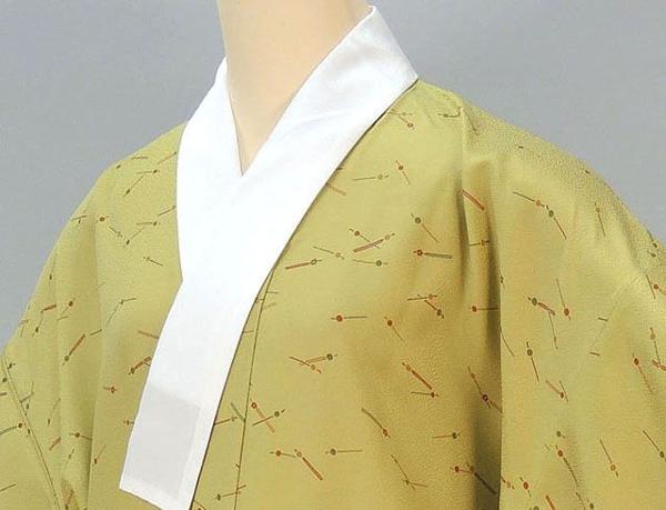 ☆未着用!超美品!☆正絹 かんざし模様 長襦袢☆i881 長襦袢 仕立て