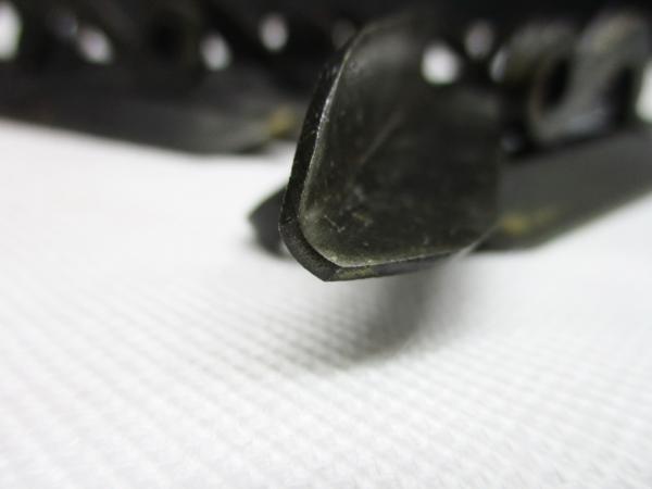 板清g825【特製本焼】ツマミ丸窓丸面面引鏝 3mm■左官 役鏝/12丁