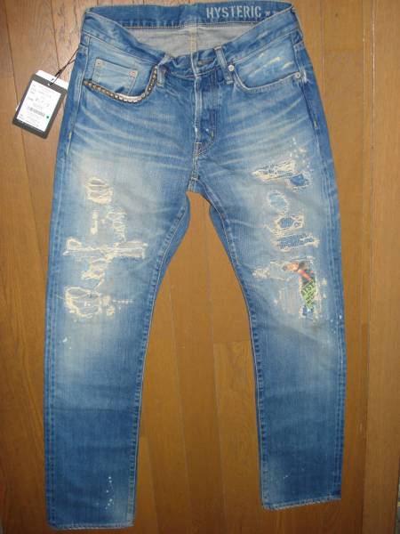 HYSTERIC GLAMOUR PPR加工デニム 29インチ 新品 ジーンズ DPC加工 