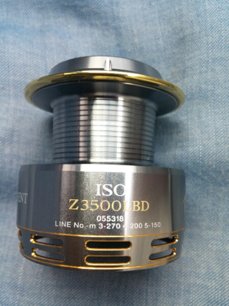 DAIWA】☆トーナメントISO-Z 3500LBDスプール☆【残念希少品】 ご覧