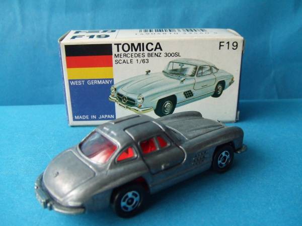 最安値，最新作】 絶版青箱トミカ日本製F19 メルセデスベンツ300SL 無