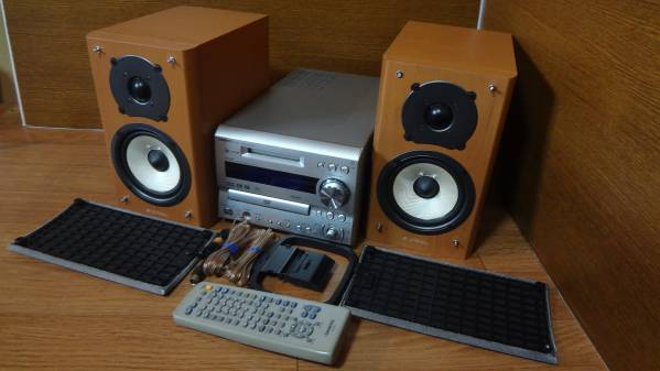 ◇ONKYO FR-7GXDV DVD・CD・MDシステムコンポ リモコン付き◇ DVD