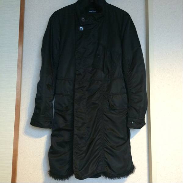 ズッカ☆zucca裏アルパカコート黒M日本製
