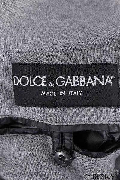 ドルチェ&ガッバーナ/中綿入りロゴプレート付リブブルゾン【99】